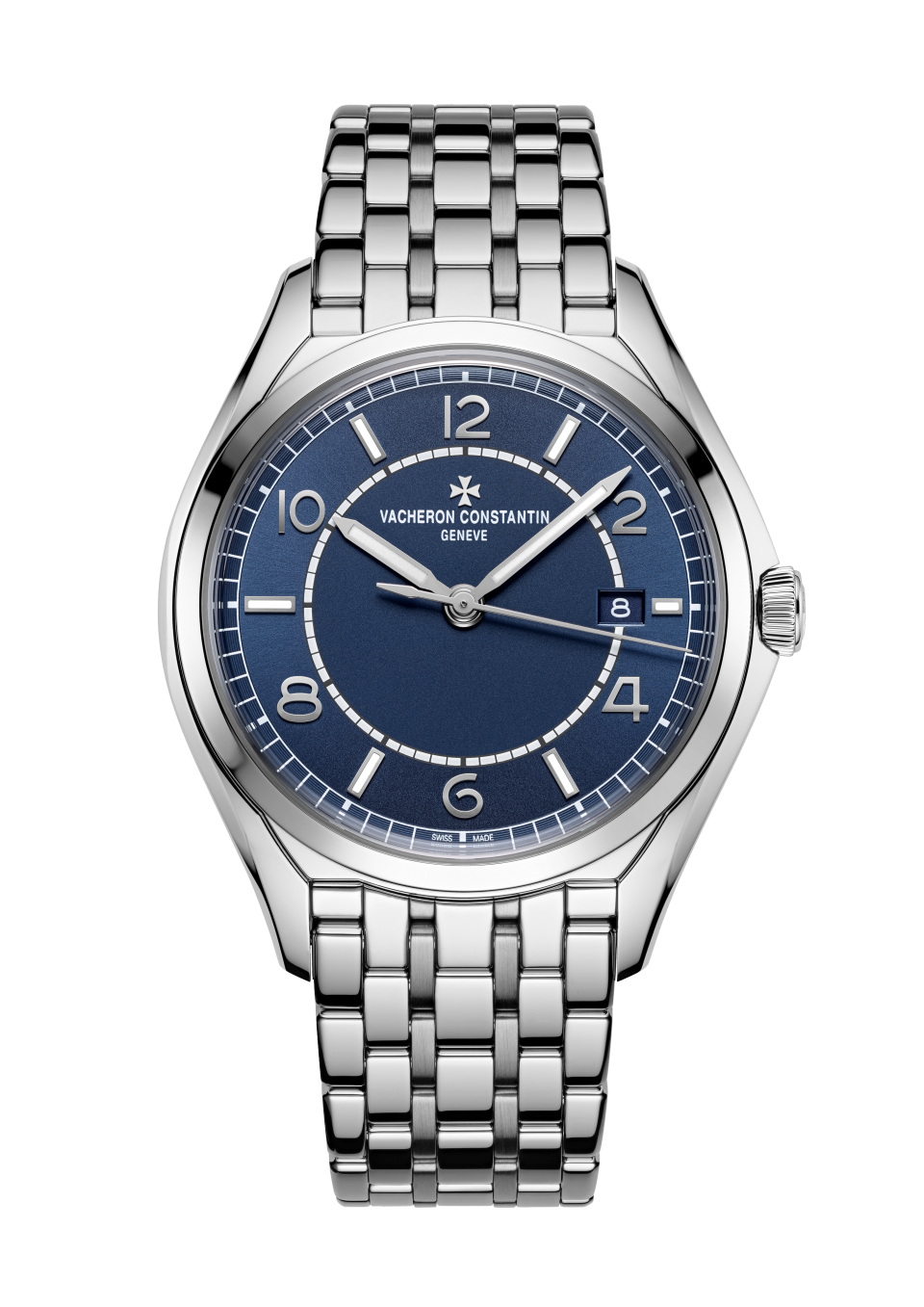 Vacheron Constantin Fiftysix self-winding 40 mm Blue Dial Stainless Steel Bracelet 4600E/110A-B487