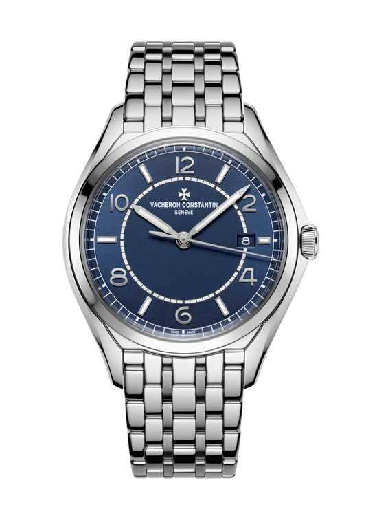 Vacheron Constantin Fiftysix self-winding 40 mm Blue Dial Stainless Steel Bracelet 4600E/110A-B487