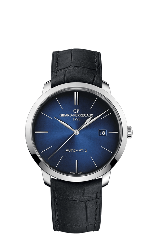 Panerai Luminor Quaranta Steel DLC Luna Rossa 40 mm Blue Dial Stainless Steel Blue Rubber Strap PAM01314