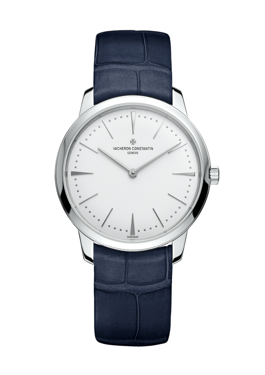 Vacheron Constantin Patrimony manual-winding 36 mm Silver Dial White Gold Alligator Leather Strap 81530/000G-9681