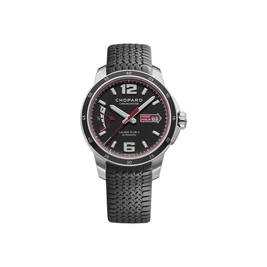 Chopard Mille Miglia GTS Power Control 43 mm Black Dial Stainless Steel Rubber Strap 168566-3001