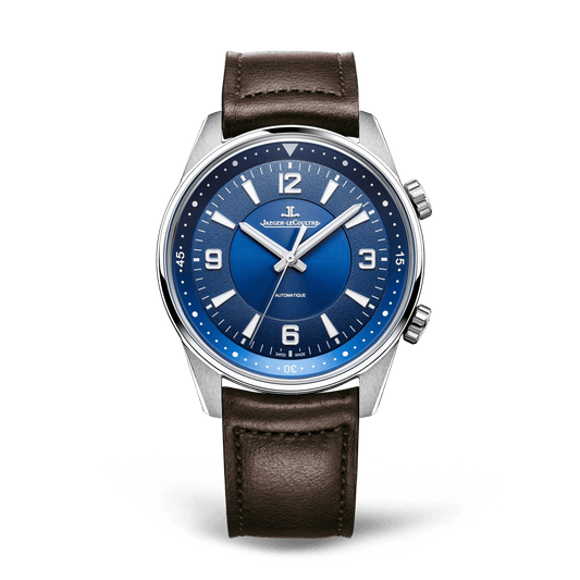 Jaeger-LeCoultre Polaris Automatic 41 mm Blue Dial Stainless Steel Calfskin Leather Strap Q9008480