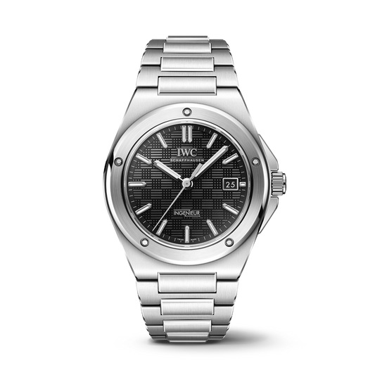 IWC Schaffhausen Ingenieur Automatic 40 mm Black  Dial Stainless Steel Bracelet IW328901