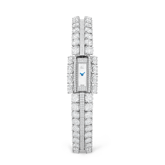 Jaeger-LeCoultre Calibre 101 Secrets 29.07 x 12.22 mm White Dial with Diamonds Platinum Bracelet Q2873220