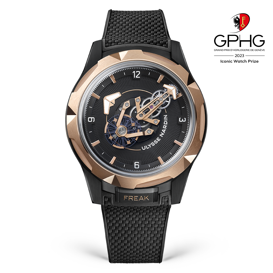 Ulysse Nardin Freak ONE 44 mm Black Dial Titanium Rubber Strap 2405-500-2A/3D