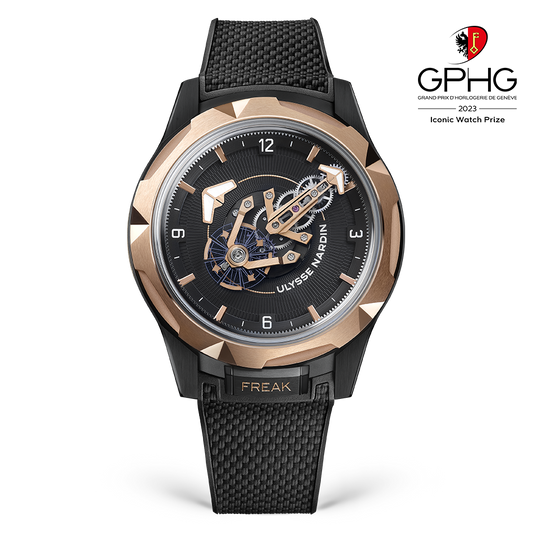 Ulysse Nardin Freak ONE 44 mm Black Dial Titanium Rubber Strap 2405-500-2A/3D