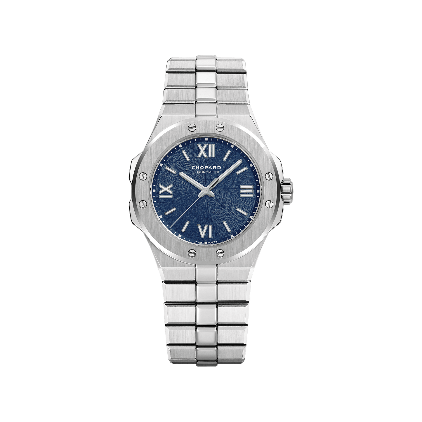 Chopard Alpine Eagle 36 mm Blue Dial Stainless Steel Bracelet 298601-3001