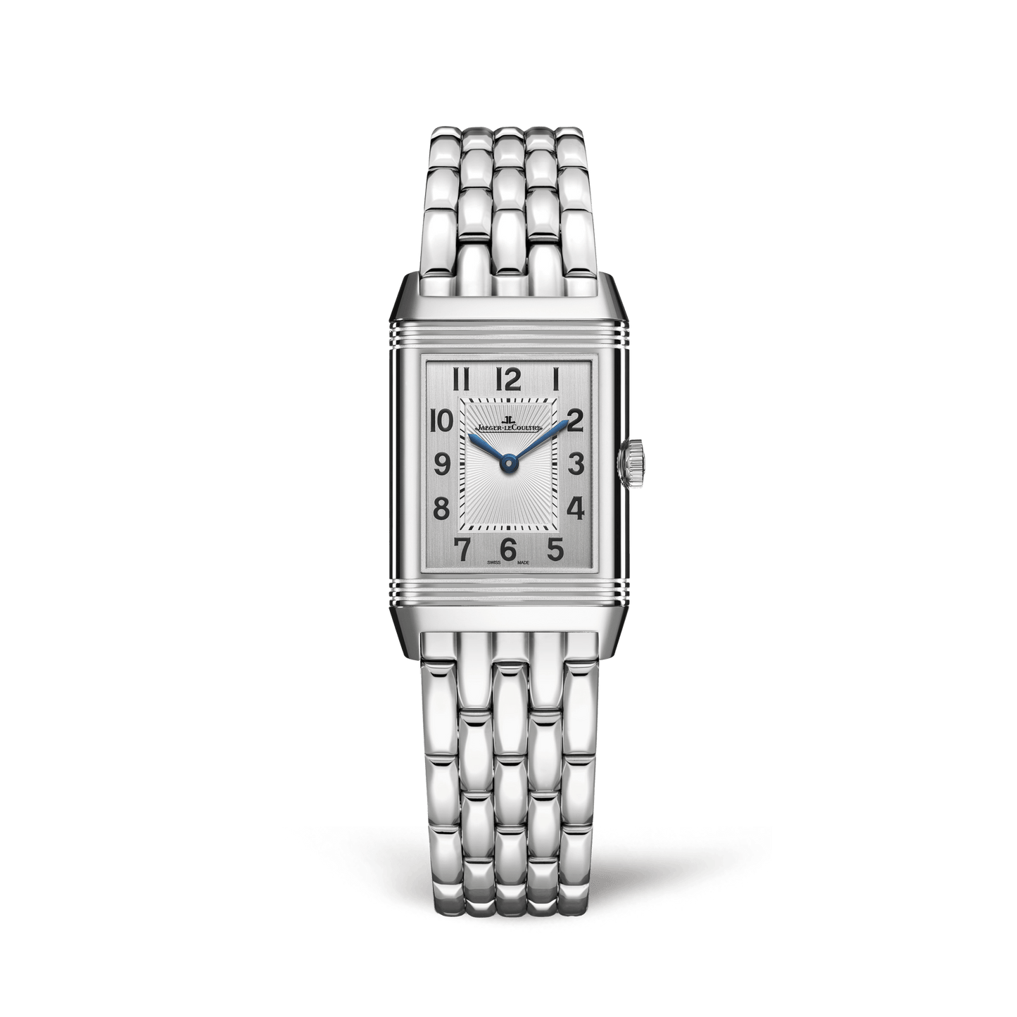 Jaeger-LeCoultre Reverso Classic Duetto 34.2 x 21 mm Silvered Grey Dial Stainless Steel Bracelet Q2668130