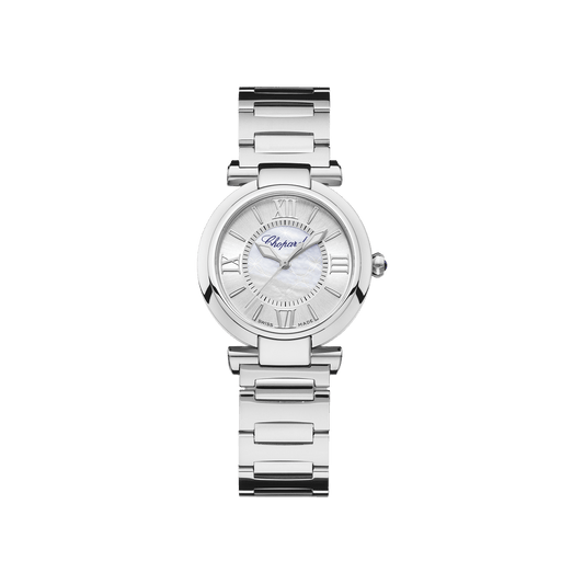 Chopard IMPERIALE 29 mm Silver Mother-Of-Pearl Dial Stainless Steel Bracelet 388563-3006