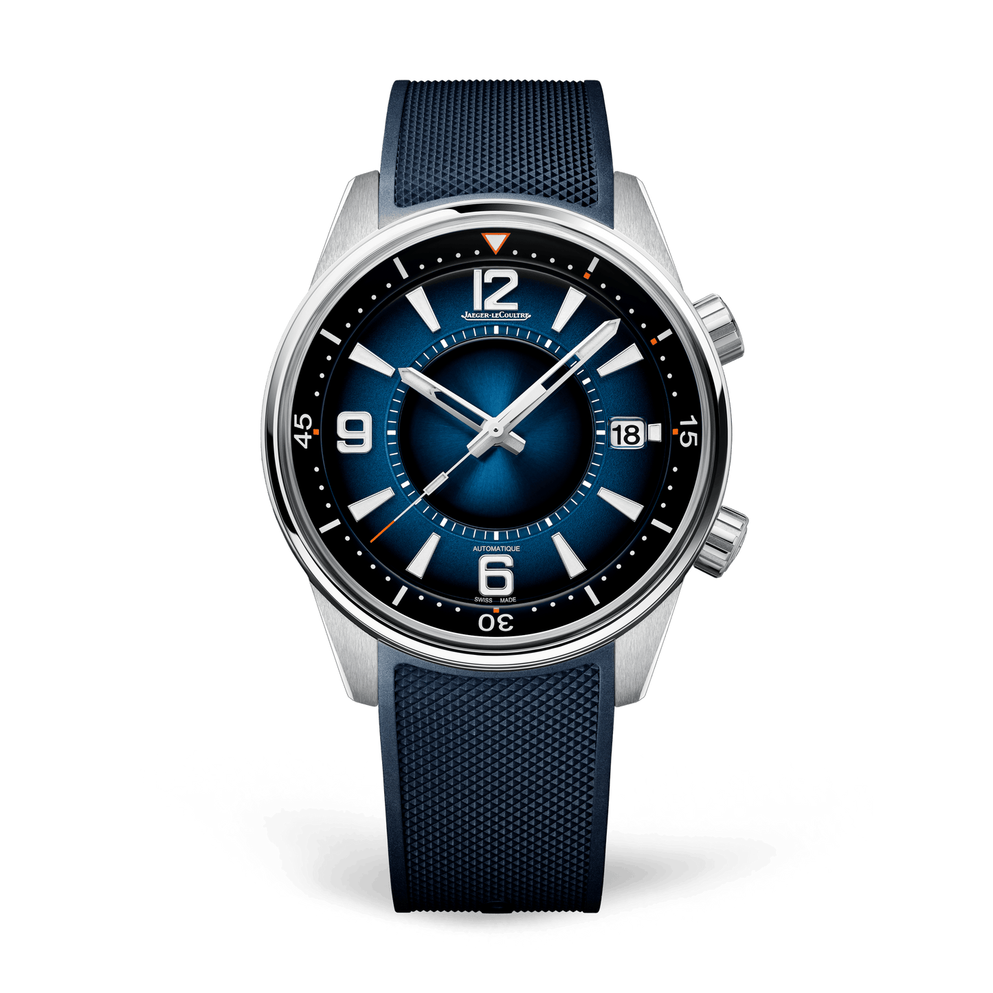 Jaeger-LeCoultre Polaris Date 42 mm Blue Dial Stainless Steel Rubber Strap Q906868J