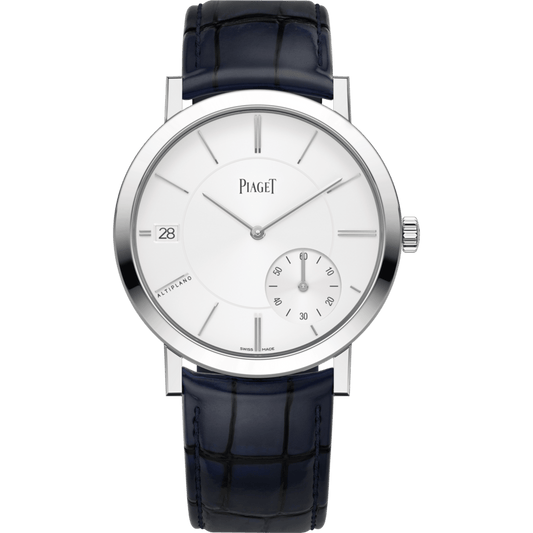 Piaget Altiplano Origin watch 40 mm Grey Dial 18K White Gold Alligator Strap G0A45402