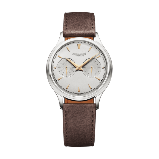 Jaeger-LeCoultre THE COLLECTIBLES Futurematic E501 37 mm Beige Dial Stainless Steel Calfskin Leather Strap QVE50000