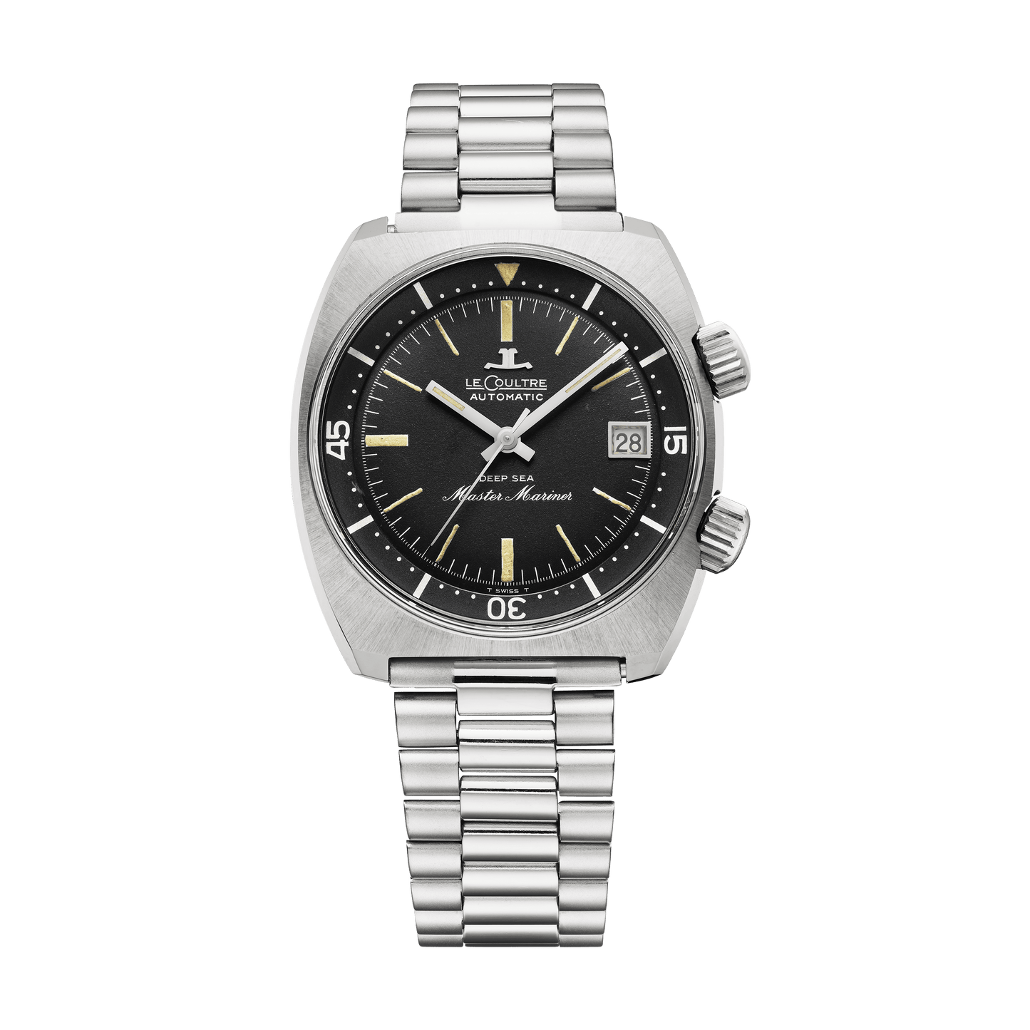 Jaeger-LeCoultre THE COLLECTIBLES Deep Sea Barracuda 40 x 37 mm Black Dial Stainless Steel Bracelet QVE55802