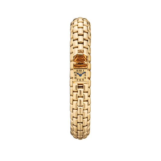 Jaeger-LeCoultre THE COLLECTIBLES Duoplan Secret 185 x 12 mm Satin Dial 18k Yellow Gold Bracelet QVE9D100