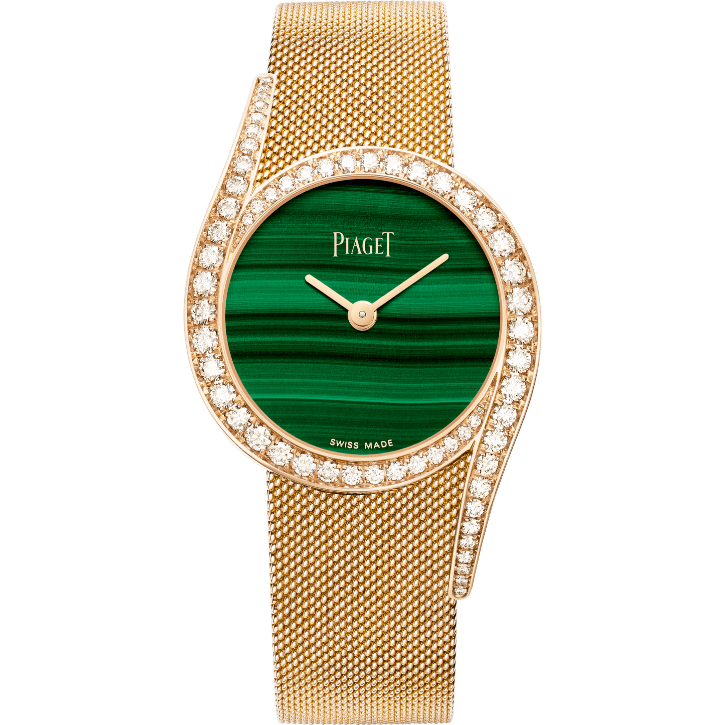 Piaget Limelight Gala watch 32 mm Green Dial with Diamonds 18k Rose Gold Bracelet G0A48214