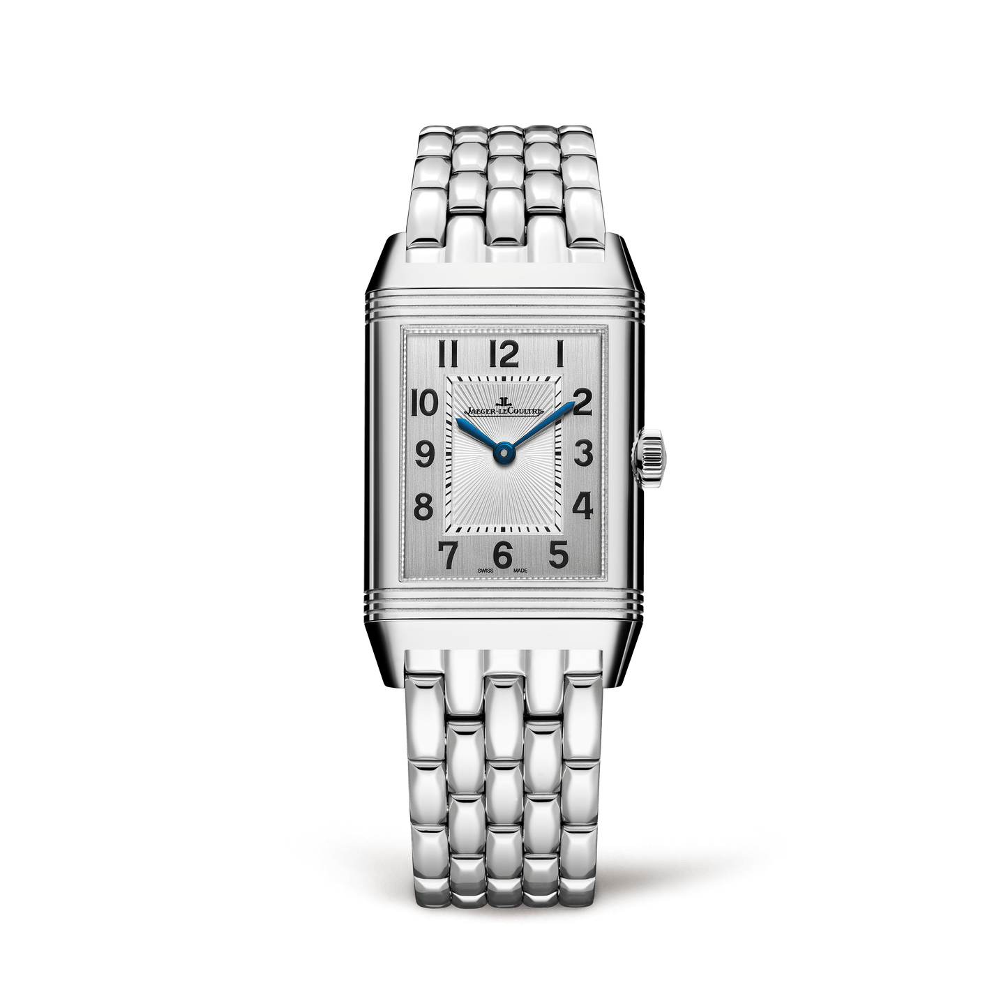 Jaeger-LeCoultre Reverso Classic Duetto 40 x 24 mm Silvered Grey Dial Stainless Steel Bracelet Q2588120