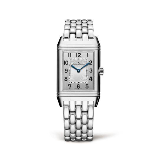 Jaeger-LeCoultre Reverso Classic Duetto 40 x 24 mm Silvered Grey Dial Stainless Steel Bracelet Q2588120