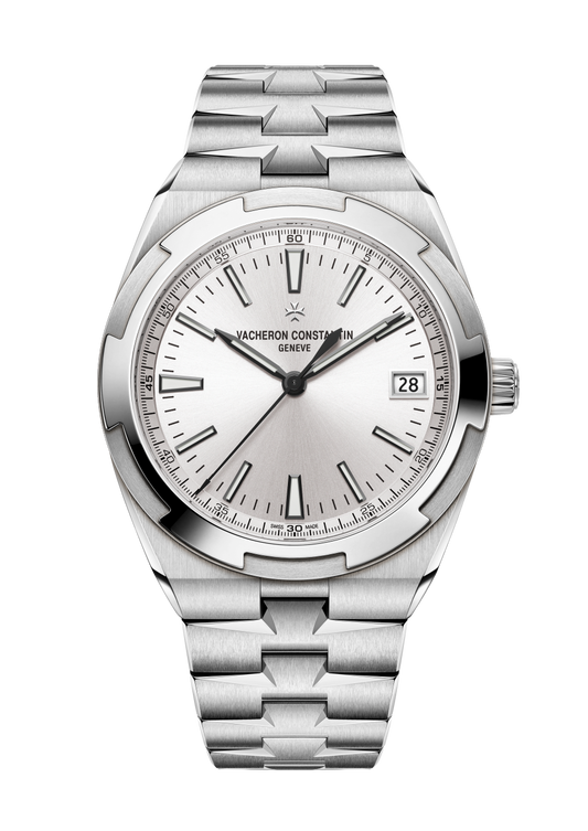 Vacheron Constantin Overseas self-winding 41 mm Silver Dial Stainless Steel Bracelet 4520V/210A-B126