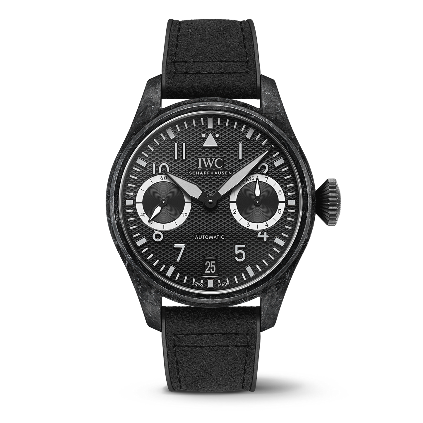 IWC Schaffhausen Big Pilot’s Watch AMG G 63 46.5  mm Black Dial Ceramic Matrix Composite Strap IW506201