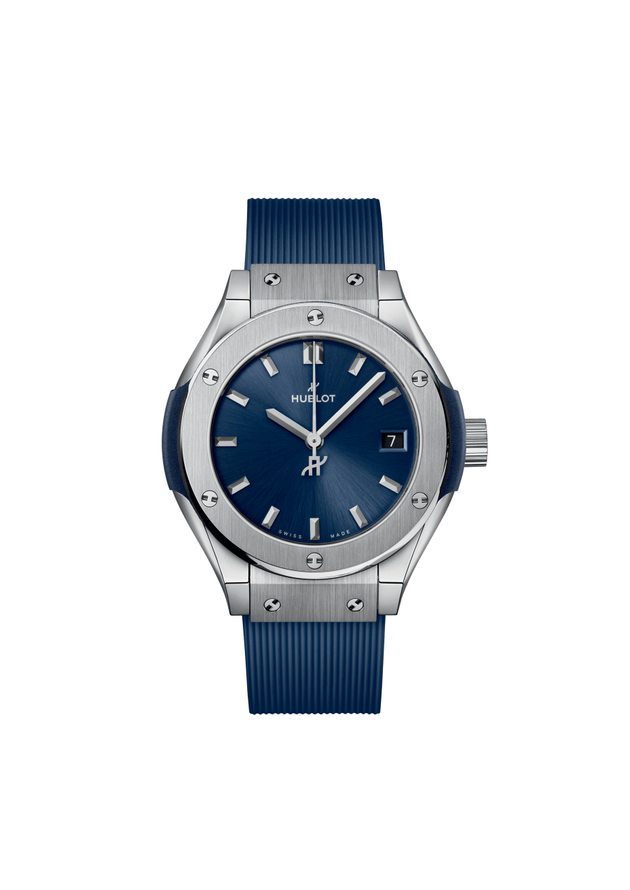 Panerai Luminor Quaranta Steel DLC Luna Rossa 40 mm Blue Dial Stainless Steel Blue Rubber Strap PAM01314