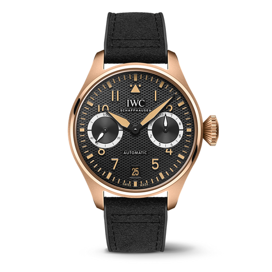 IWC Schaffhausen Big Pilot's Watch AMG G 63 46.2  mm Black Dial 18 Kt Armor Gold® Strap IW501201