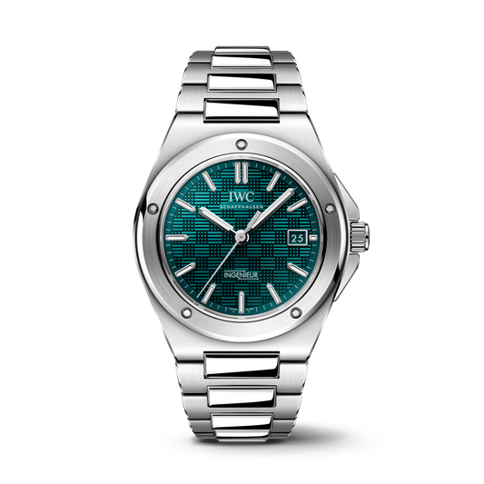 IWC Schaffhausen Ingenieur Automatic 40 mm Green  Dial Stainless Steel Bracelet IW328903