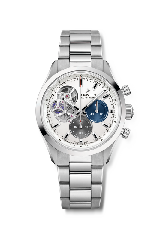 Zenith CHRONOMASTER OPEN 39.5 mm Silver Dial Stainless Steel Bracelet 03.3300.3604/69.M3300