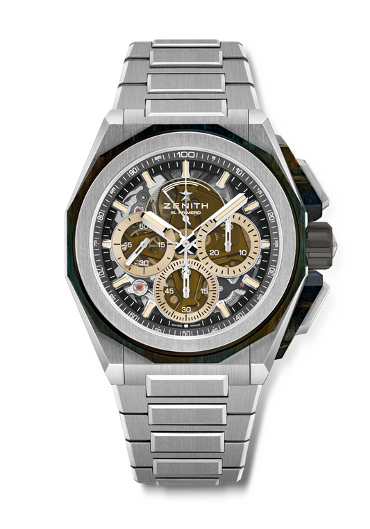 Zenith DEFY EXTREME DESERT 45 mm Beige Dial Brushed Titanium Bracelet 95.9200.9004/77.I001