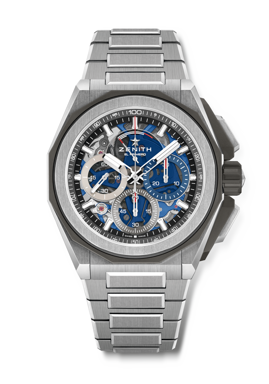 Zenith DEFY EXTREME 45 mm Blue Dial Brushed Titanium Bracelet 95.9100.9004/01.I001