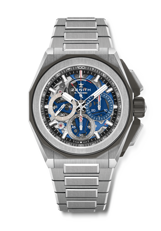 Zenith DEFY EXTREME 45 mm Blue Dial Brushed Titanium Bracelet 95.9100.9004/01.I001