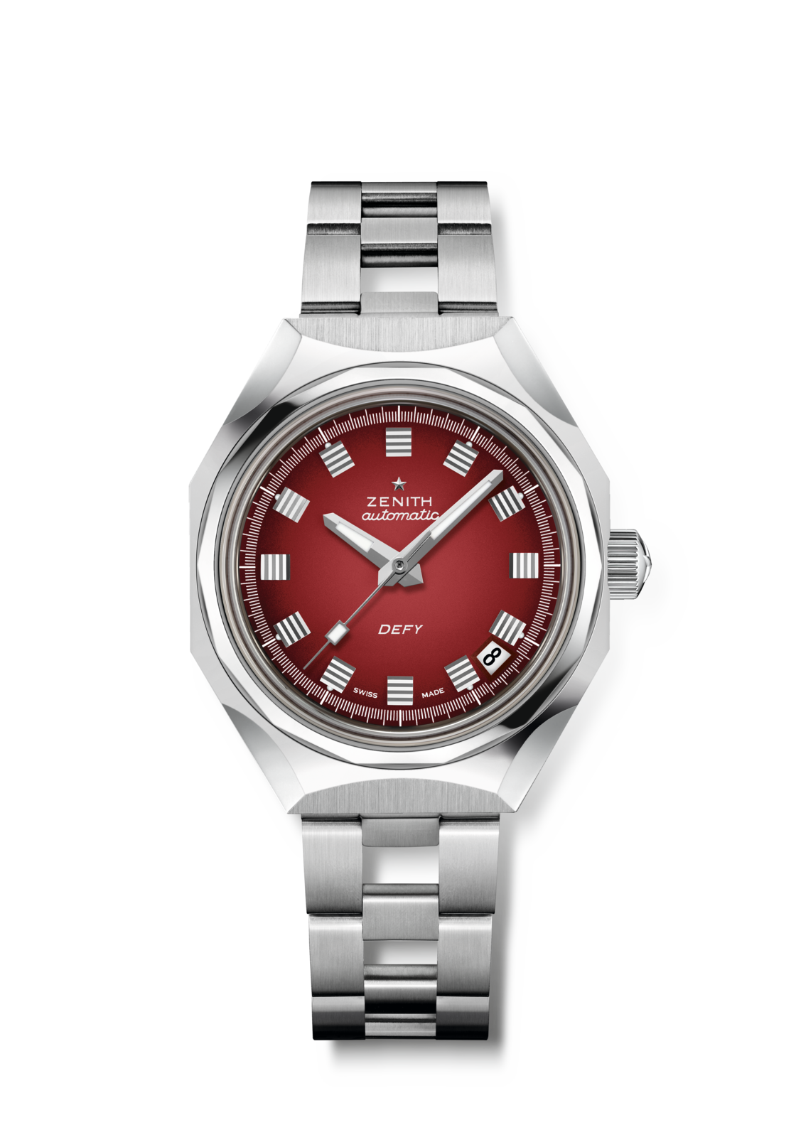 Zenith DEFY Revival A3691 37 mm Ruby Dial Stainless Steel Bracelet 03.A3642.670/3691.M3642