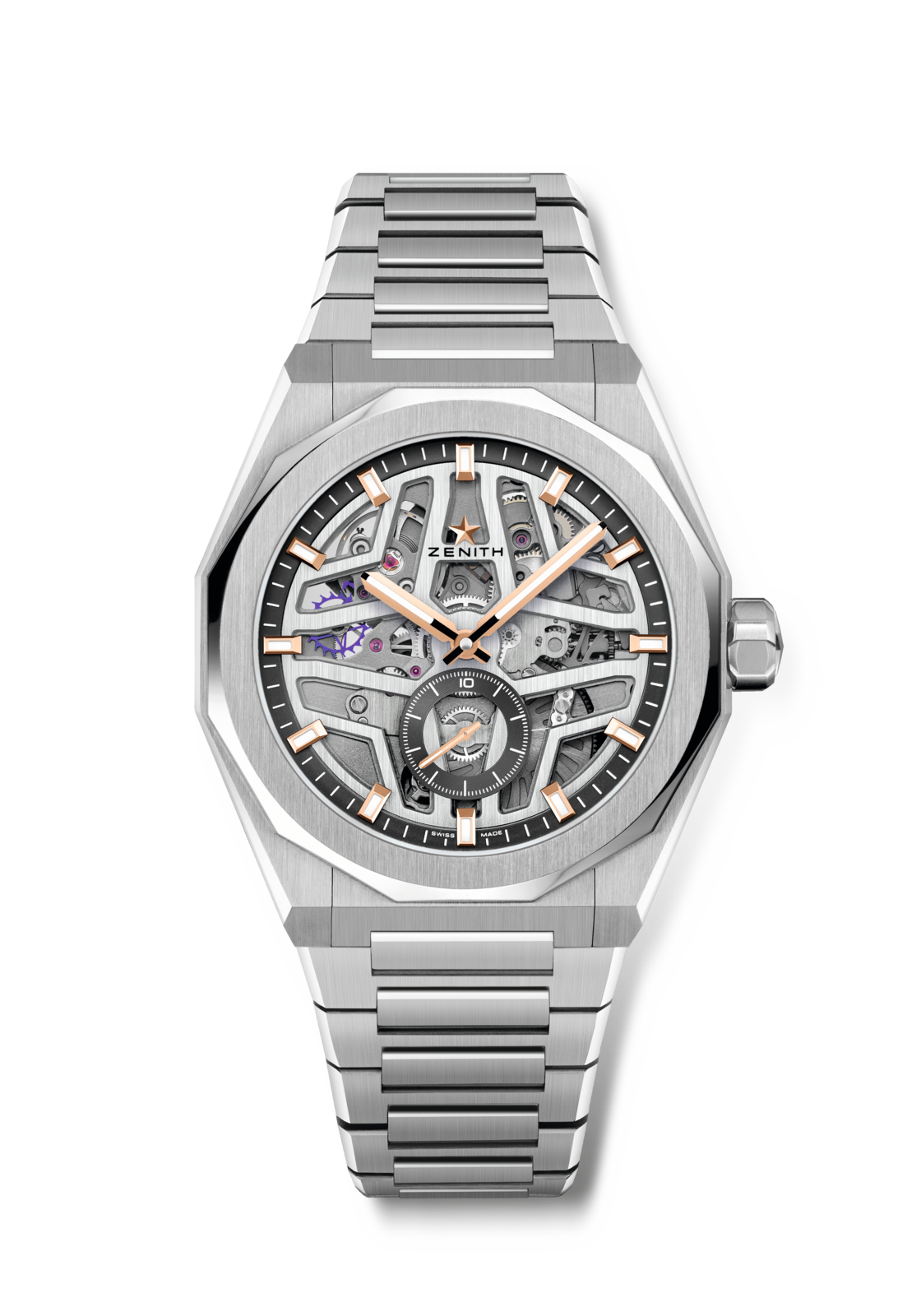 Zenith DEFY Skyline Skeleton Boutique Edition 41 mm Silver Dial Stainless Steel Bracelet 03.9300.3620/80.I001