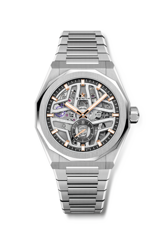 Zenith DEFY Skyline Skeleton Boutique Edition 41 mm Silver Dial Stainless Steel Bracelet 03.9300.3620/80.I001