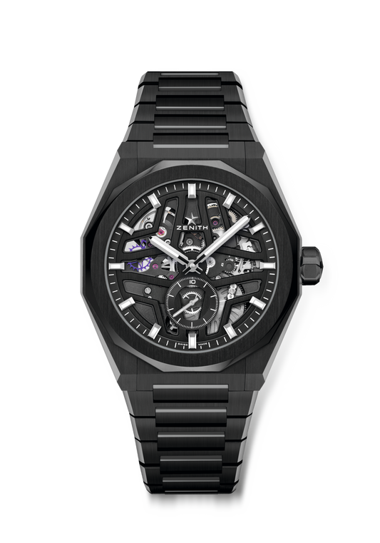 Zenith DEFY Skyline Skeleton 41 mm Black Dial Black Ceramic Bracelet 49.9300.3620/78.I001