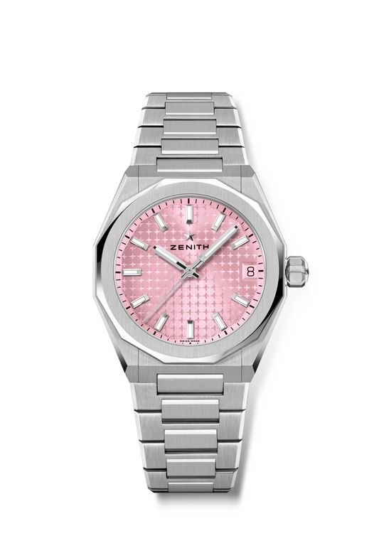 Zenith DEFY SKYLINE 36 mm Pink Dial Stainless Steel Bracelet 03.9400.670/18.I001