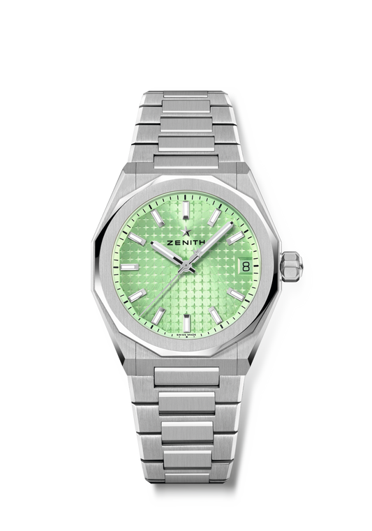 Zenith DEFY SKYLINE 36 mm Light Green Dial Stainless Steel Bracelet 03.9400.670/61.I001