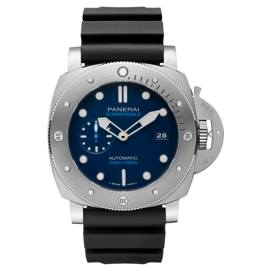 Panerai Submersible BMG-TECH™ 47 mm Blue Dial BMG-TECH™ Caoutchouc Accordeon Black Strap PAM02692