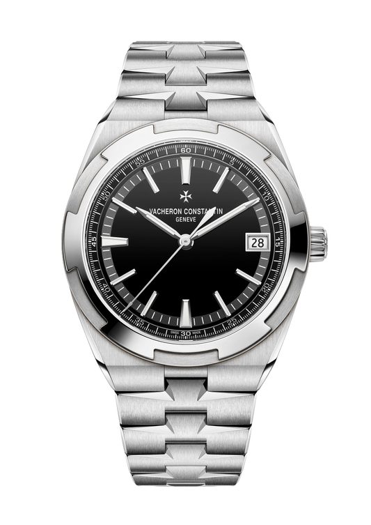 Vacheron Constantin Overseas self-winding 41 mm Black Dial Stainless Steel Bracelet 4520V/210A-B483