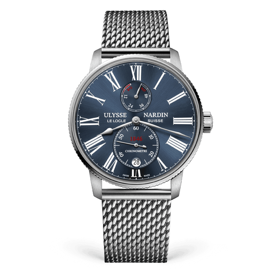 Ulysse Nardin Marine Torpilleur 42 mm Blue Dial Stainless Steel Bracelet 1183-310-7MIL/43