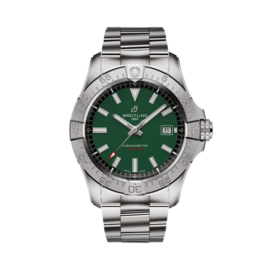 Breitling Avenger Automatic 42 mm Green Dial Stainless Steel Bracelet A17328101L1A1