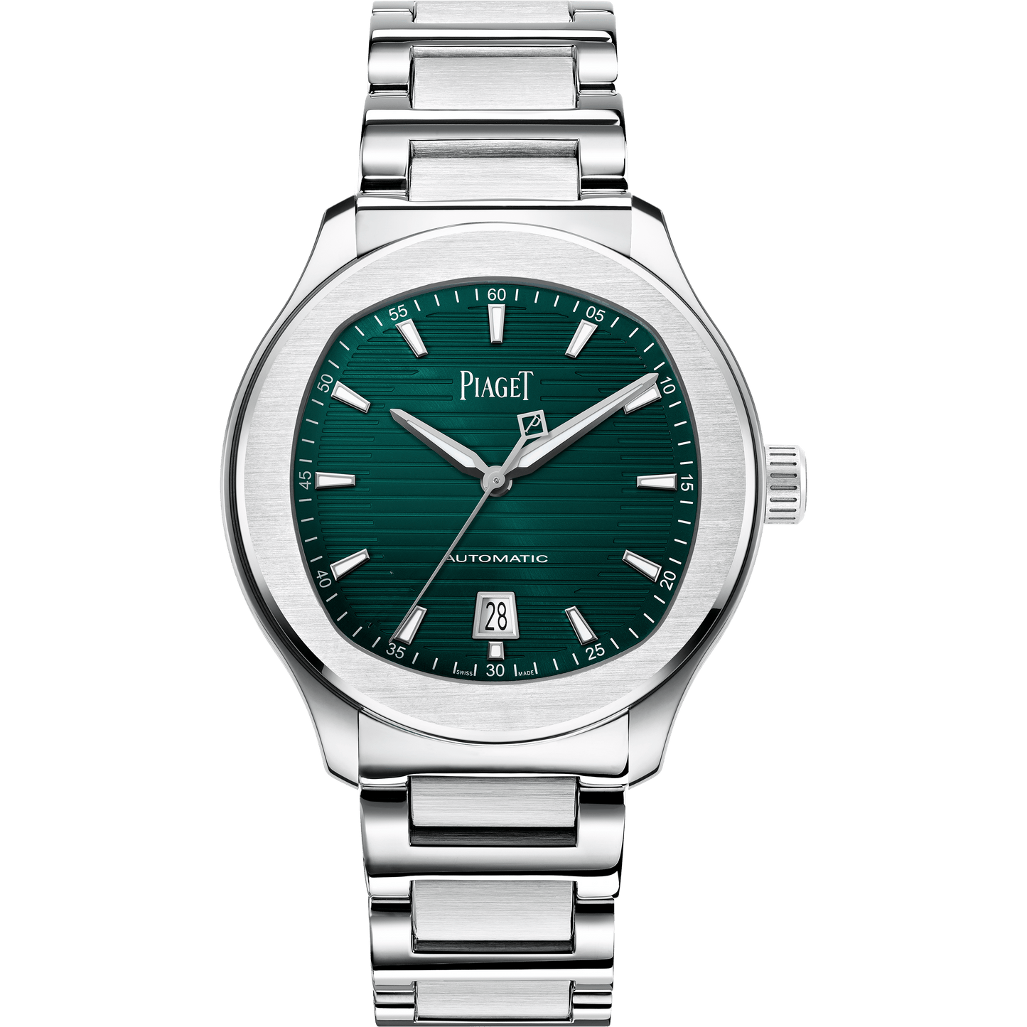 Piaget Piaget Polo Field watch 42 mm Green Dial Stainless Steel Bracelet G0A49022