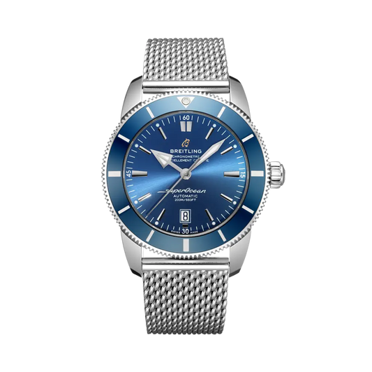 Breitling Superocean Heritage B20 Automatic 46 mm Blue Dial Stainless Steel Bracelet AB2020161C1A1