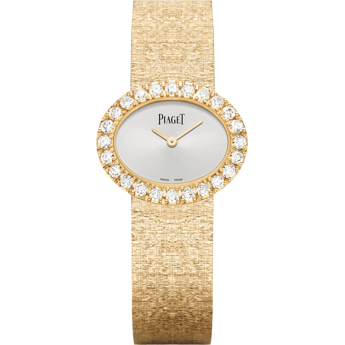 Piaget Extremely Lady watch 27 x 22 mm Silver Dial with Diamonds 18k Rose Gold Bracelet G0A40212