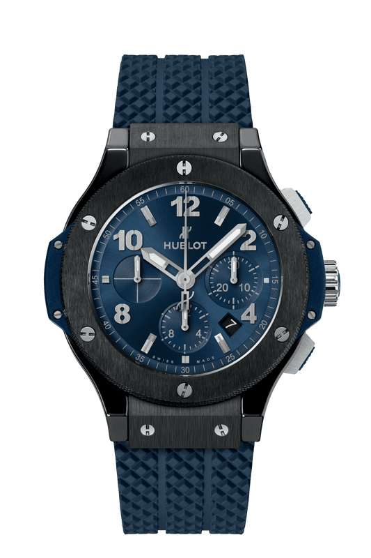 Panerai Luminor Quaranta Steel DLC Luna Rossa 40 mm Blue Dial Stainless Steel Blue Rubber Strap PAM01314