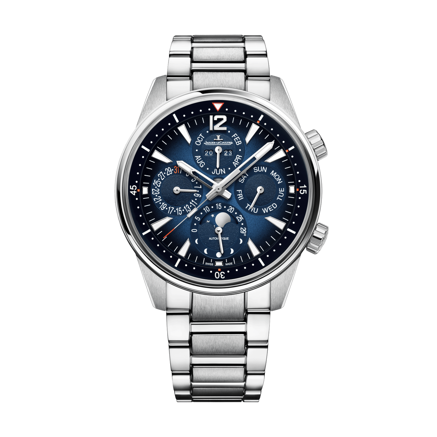 Jaeger-LeCoultre Polaris Perpetual Calendar 42 mm Blue Dial Stainless Steel Bracelet Q9088180