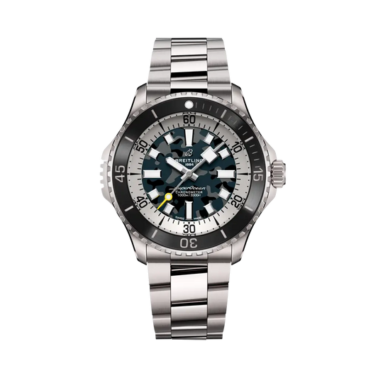 Breitling Superocean Automatic 46 Super Diver 46 mm Black Dial Titanium Bracelet E10379351B1E1