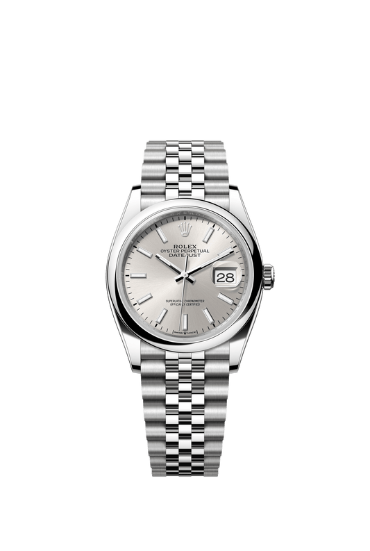 Rolex Datejust 36 36mm Silver Dial Oystersteel Jubilee Bracelet m126200-0001