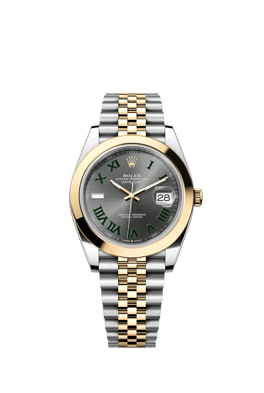 Rolex Datejust 41 41 mm Slate  Dial Oystersteel and 18k Yellow Gold Jubilee Bracelet m126303-0020