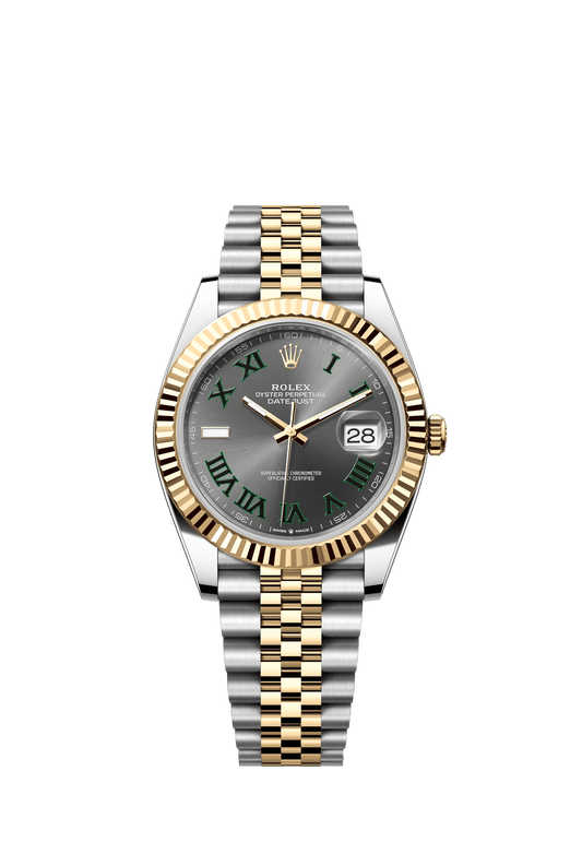 Rolex Datejust 41 41 mm Slate  Dial Oystersteel and 18k Yellow Gold Jubilee Bracelet m126333-0020