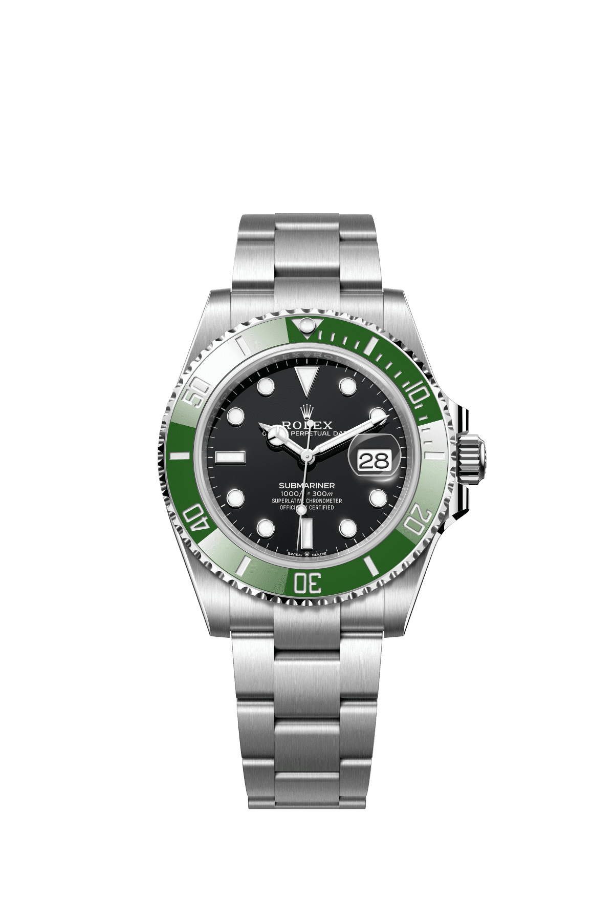 Rolex Submariner Date 41 mm Black Dial Oystersteel  Oystersteel Bracelet m126610lv-0002